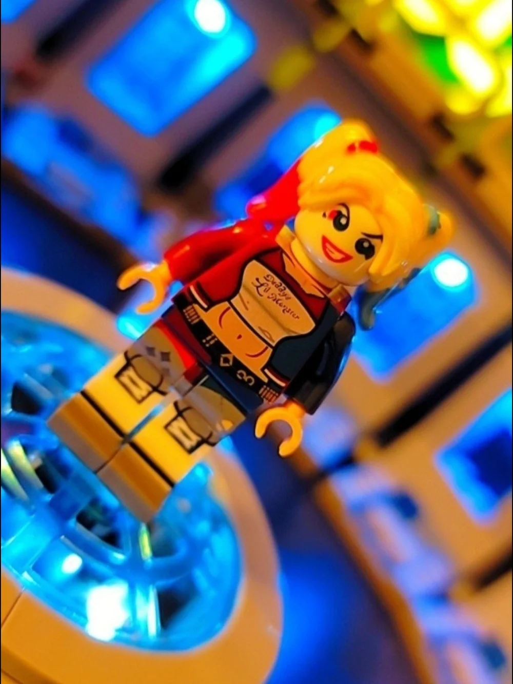 Batman Harley Quinn Minifigure Lego Compatible